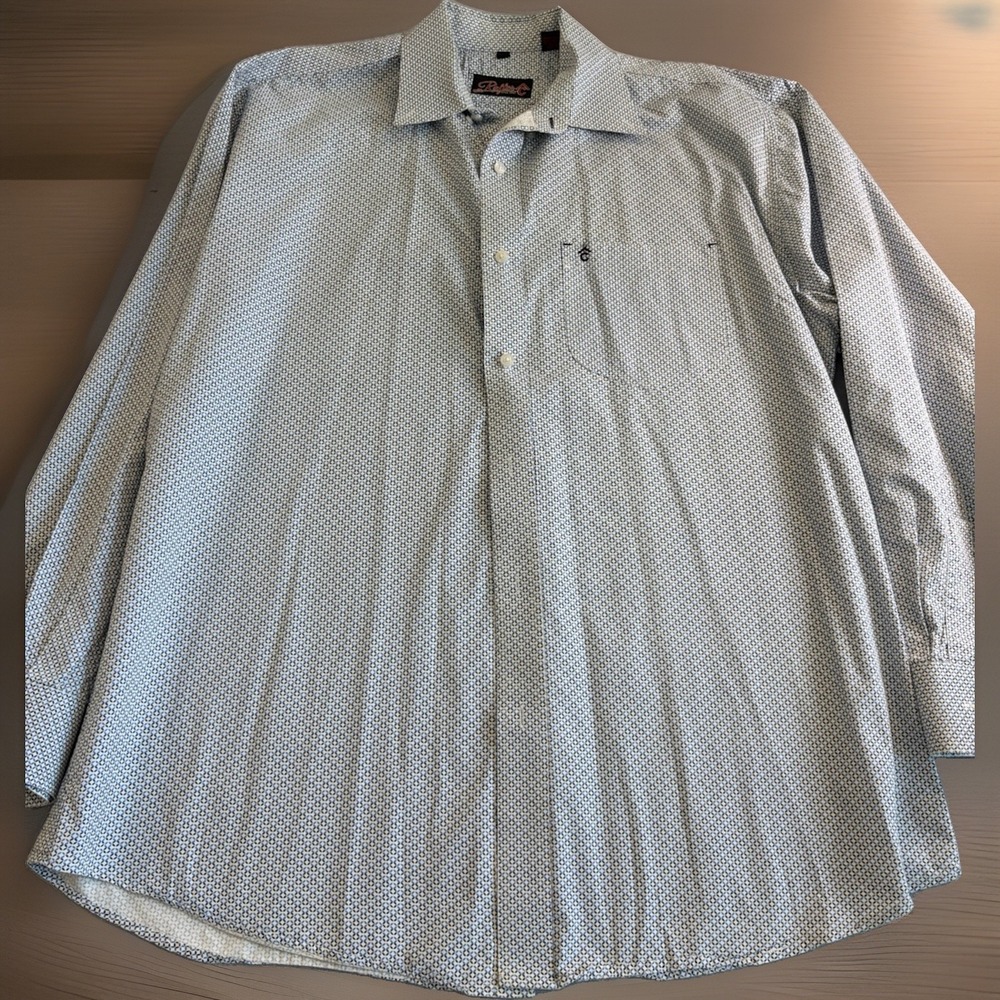 Rafter C Button Down Western Shirt Mens X Large Long Sleeve